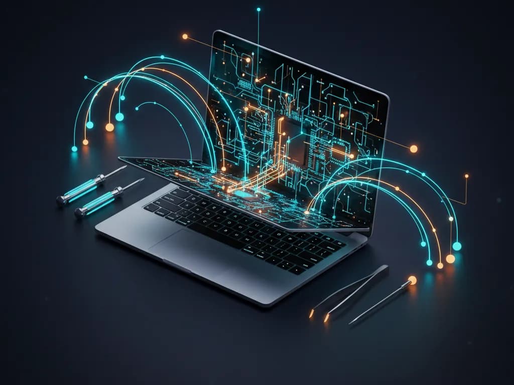 Laptop Repair — Cracked screen, dead battery, or a laptop that won't charge? We repair every major brand, including Dell, HP, Lenovo, Acer, ASUS, and Apple MacBooks, with fast turnaround and a free diagnostic to start.